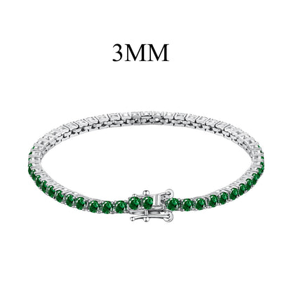 [Elite]Radiant Colorful Round Cut Party Bracelet
