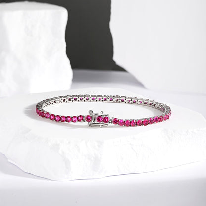 [Elite]Radiant Colorful Round Cut Party Bracelet