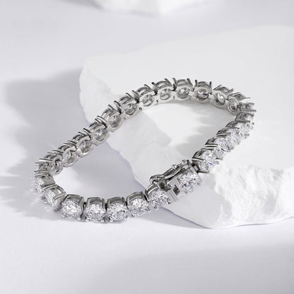 [Elite]0.75 Carat Dazzling Round Cut Wedding Bracelet