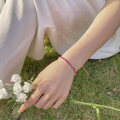 [Elite]Radiant Colorful Round Cut Party Bracelet
