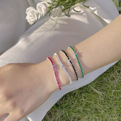 [Elite]Radiant Colorful Round Cut Party Bracelet