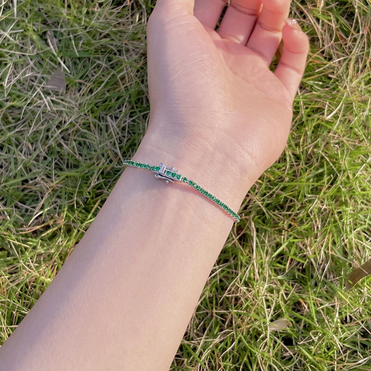 [Elite]Radiant Colorful Round Cut Party Bracelet
