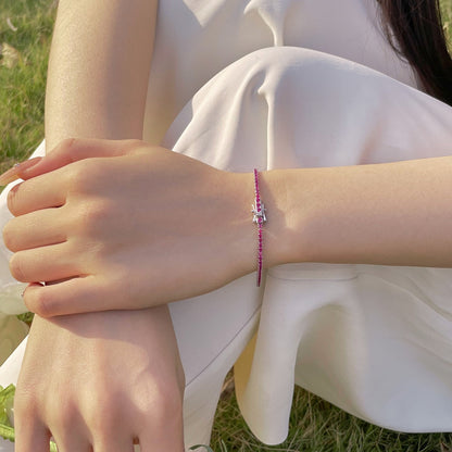 [Elite]Radiant Colorful Round Cut Party Bracelet