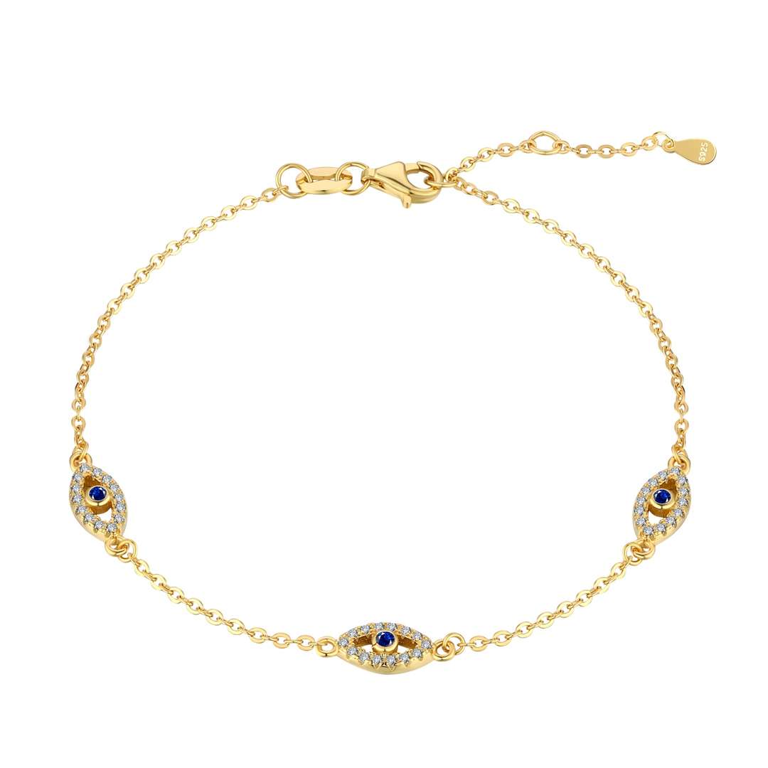 [Elite]Evil Eye Shape Pendent Necklace