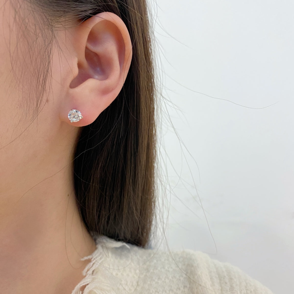[Elite]Dainty Round Shape Earrings