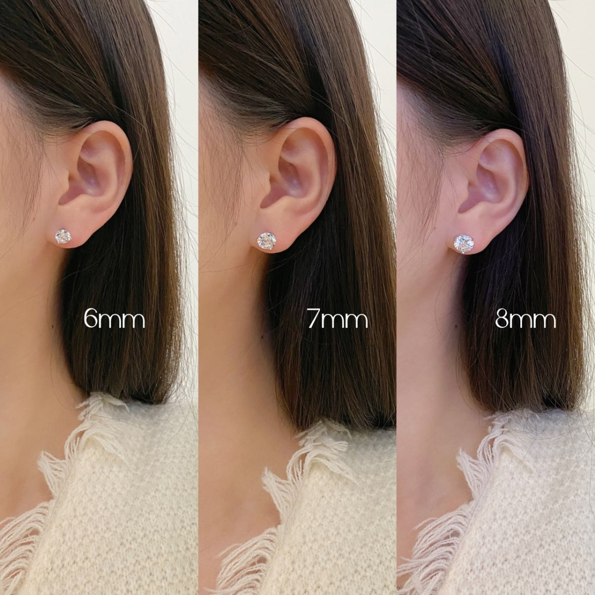 [Elite]Dainty Round Shape Earrings