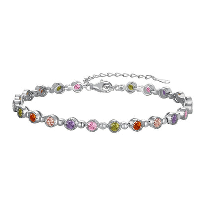 [Elite]Sparkling Exquisite Round Cut Party Bracelet