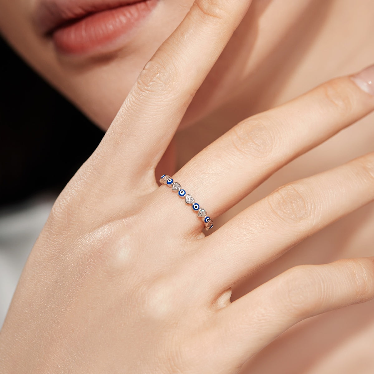 [Elite]Radiant Colorful Round Shape Daily Ring