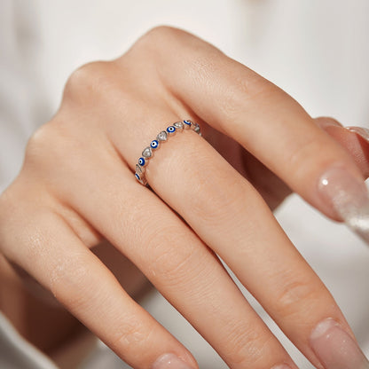 [Elite]Radiant Colorful Round Shape Daily Ring