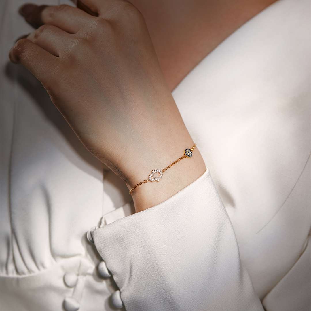 [Elite]Gost Shape & Round Shape Necklace