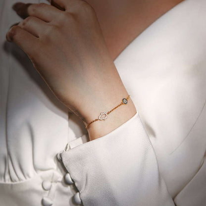 [Elite]Gost Shape & Round Shape Necklace