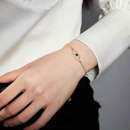 [Elite]Devil's Eye Hollow Design Bracelet