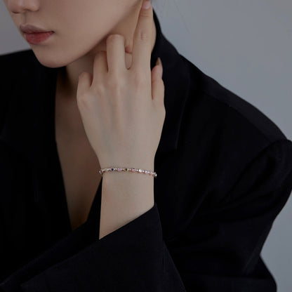 [Elite]Sparkling Exquisite Round Cut Party Bracelet