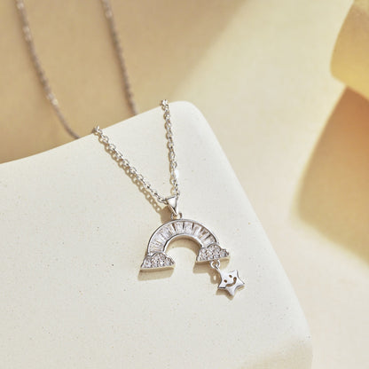 [Elite]Unique Rainbow Star Necklace