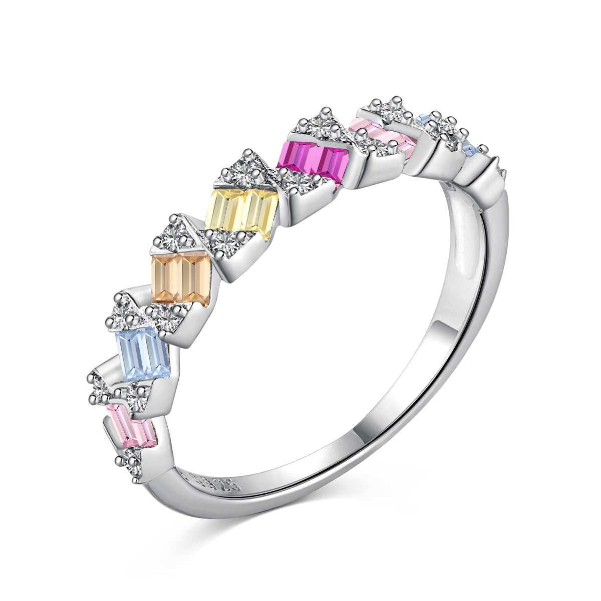 [Elite]Delicate Vibrant Emerald Cut Daily Ring