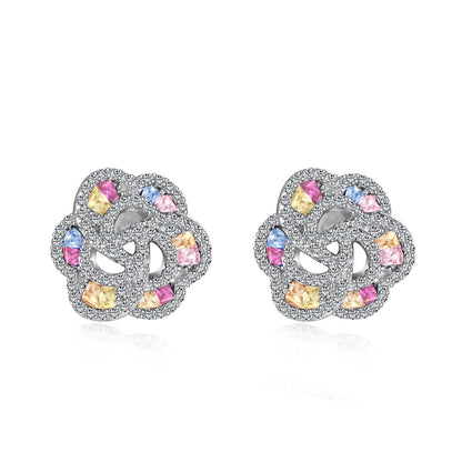 [Elite]Exquisite Flower Shape Daily Earrings