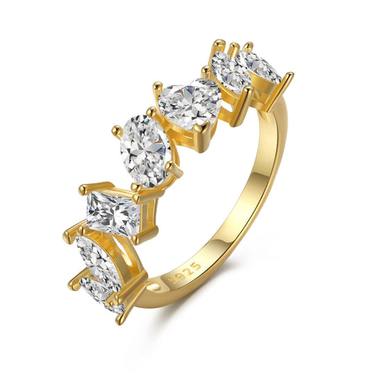 [Elite]Delicate Multi Cut Ring