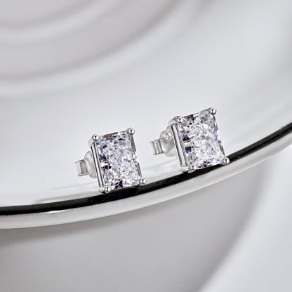 [Elite]Radiant Luxurious Princess Cut Daily Earrings