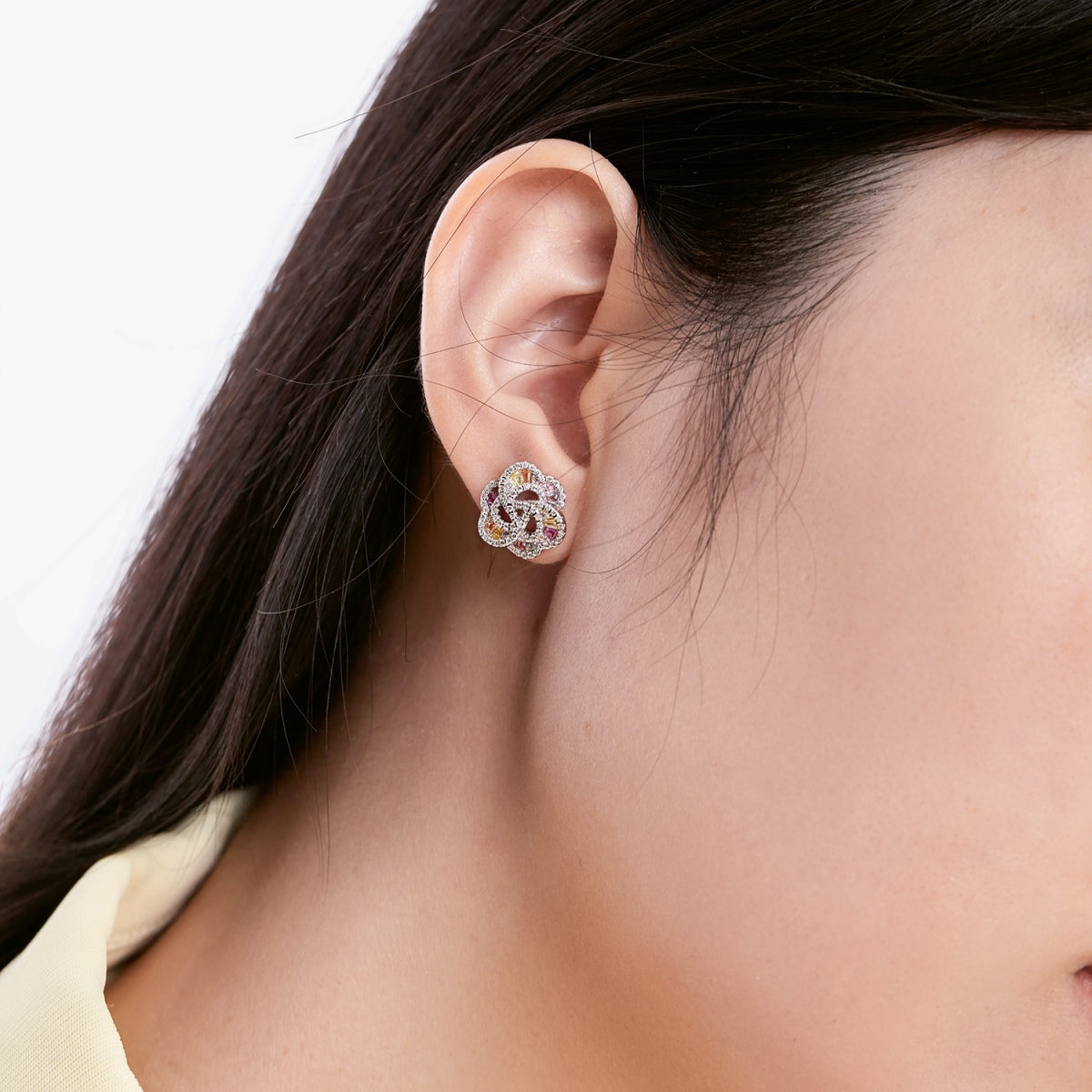 [Elite]Exquisite Flower Shape Daily Earrings