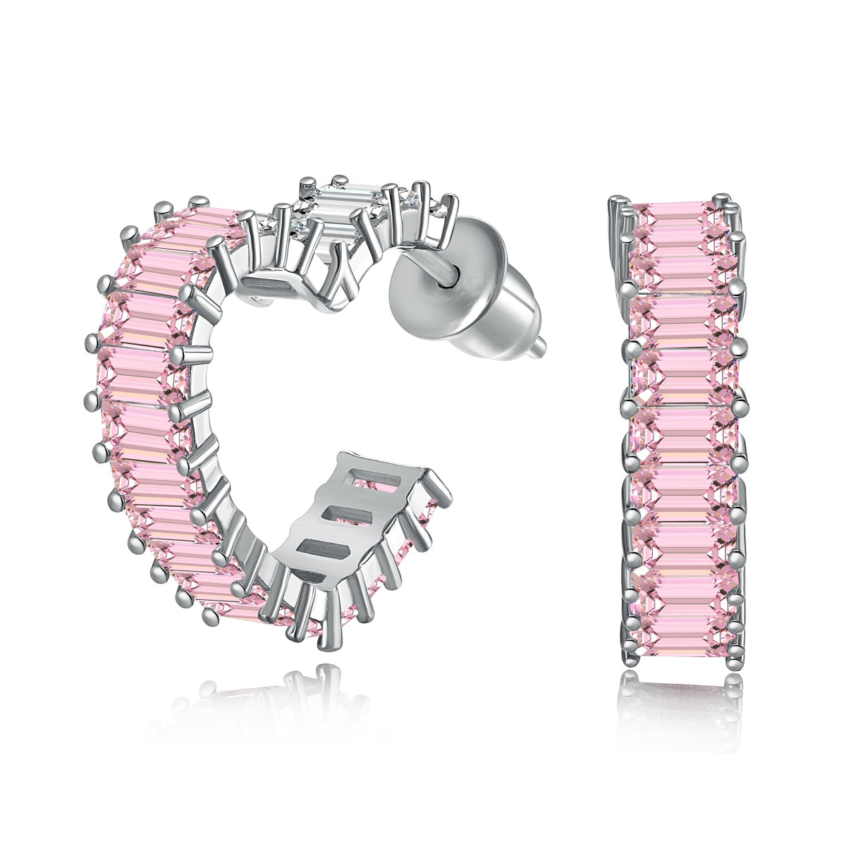 [Elite]Radiant Heart Cutout Earrings