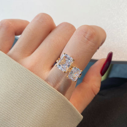 [Elite]4.0 Carat Ornate Enchanting Radiand Cut Banquet Ring