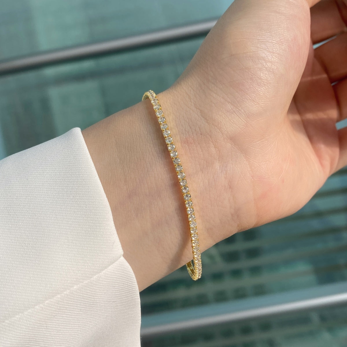 [Elite]Radiant Colorful Round Cut Party Bracelet