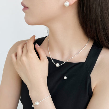 [Elite]Delicate Pearl Earrings
