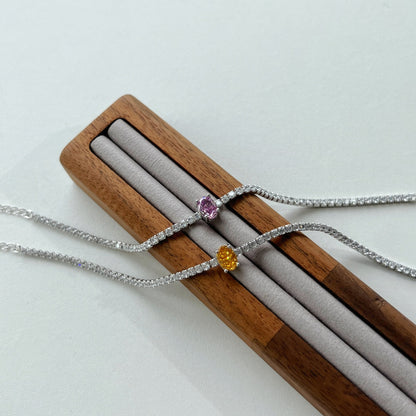 [Elite]0.75 Carat Exquisite Oval Cut Daily Bracelet