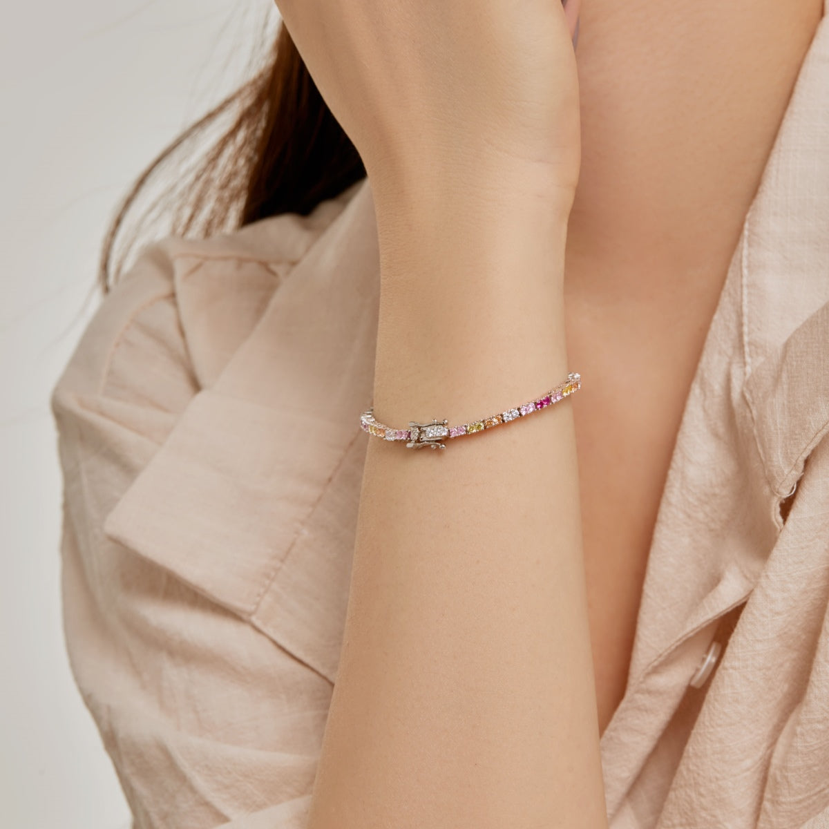 [Elite]Delicate Romantic Heart Shape Lover Bracelet