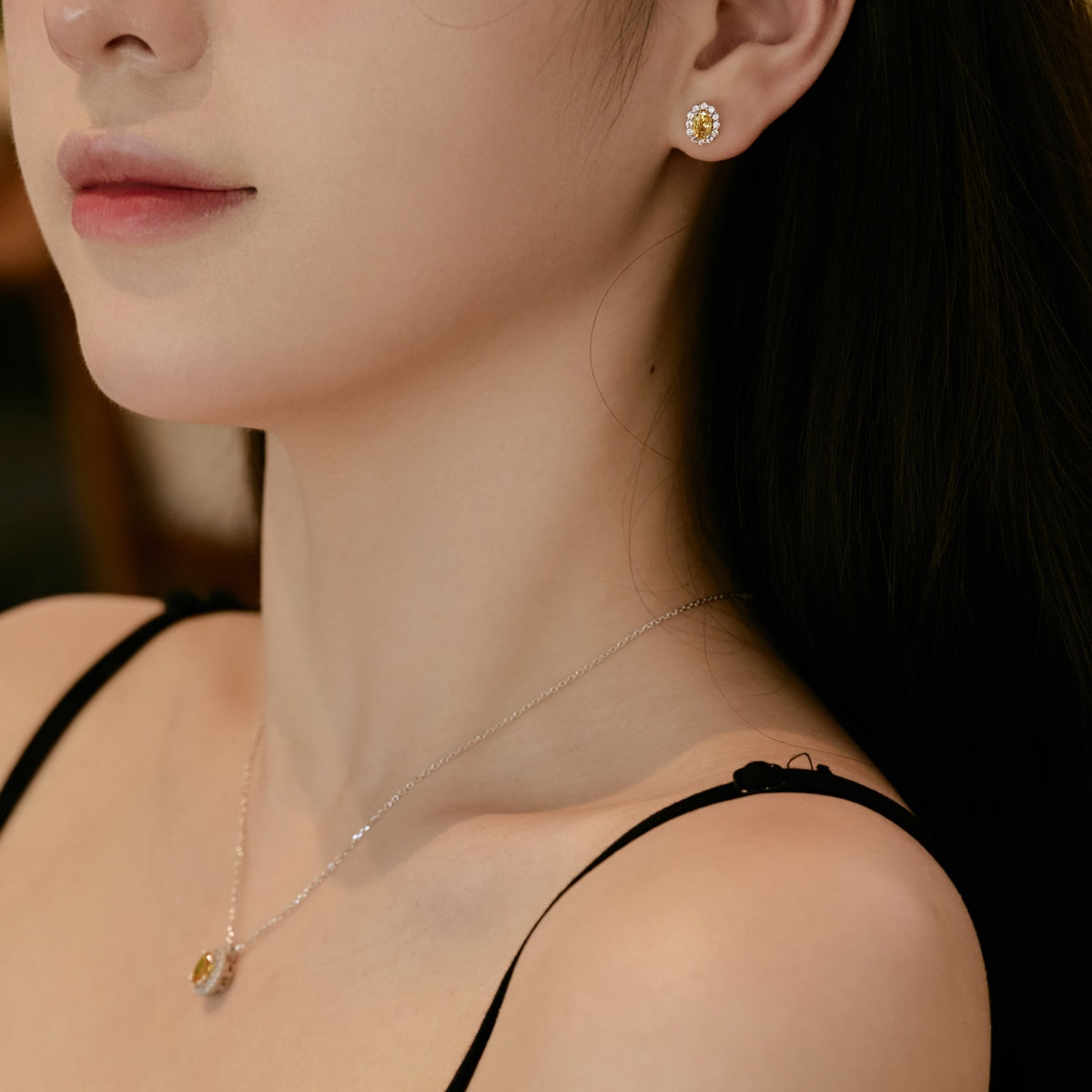 [Elite]Delicate Unique Oval Cut Daily Earrings