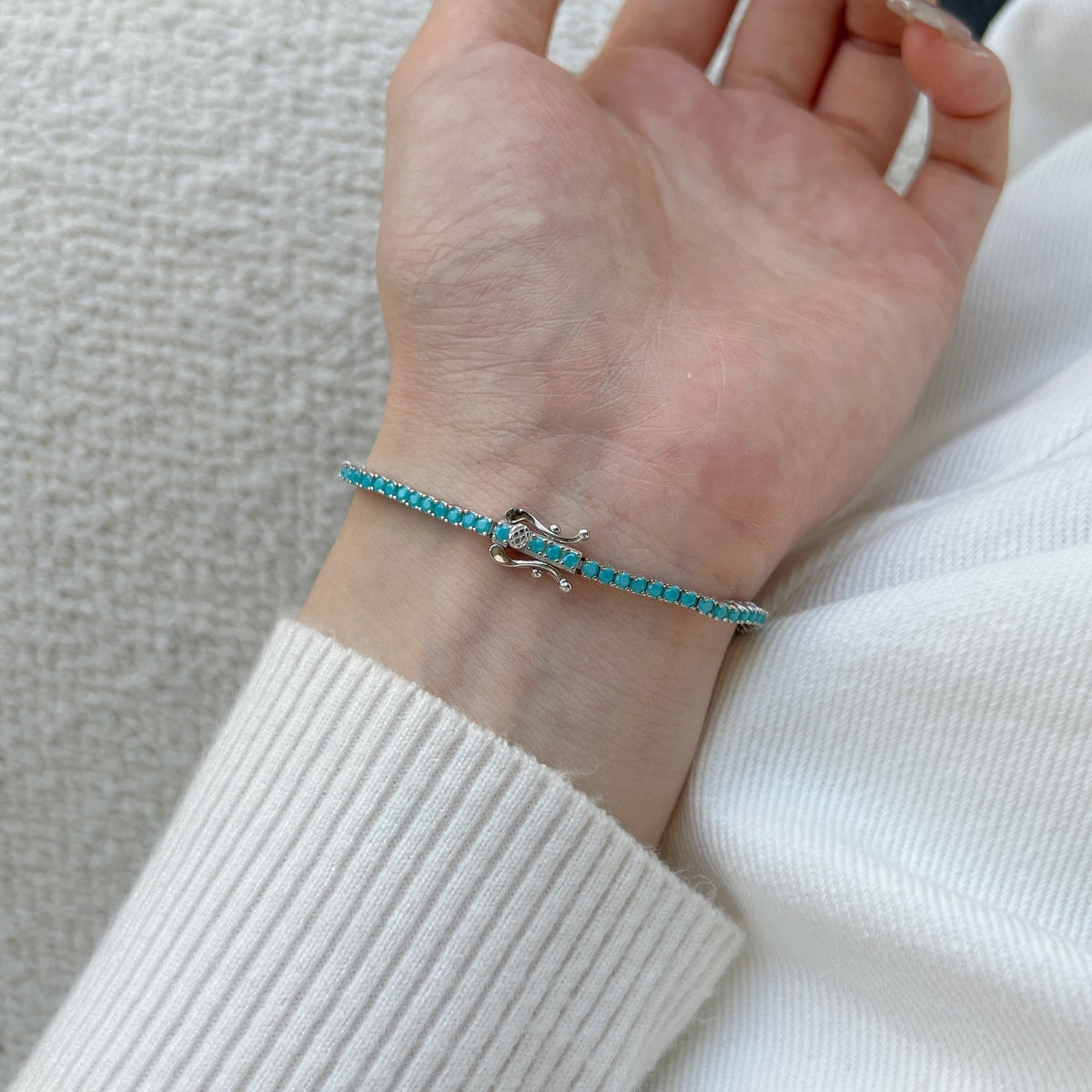 [Elite]Dazzling Exquisite Round Cut Daily Bracelet