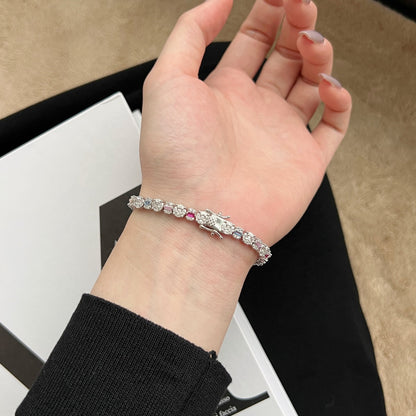[Elite]Dazzling Radiant Multi Cut Daily Bracelet