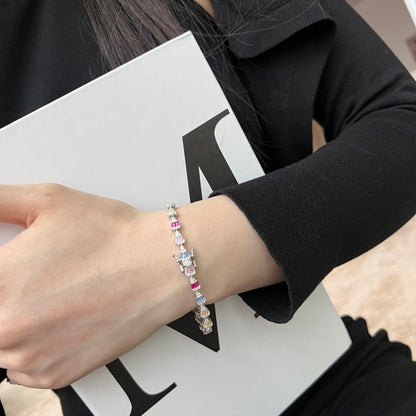 [Elite]Radiant Water Drop Shape Daily Bracelet