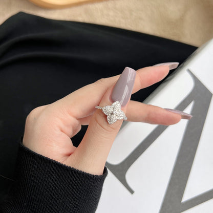 [Elite]Luxurious Colorful Flower Shape Banquet Ring