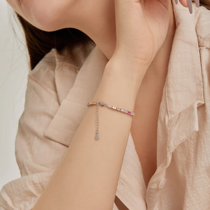 [Elite]Delicate Romantic Heart Shape Lover Bracelet