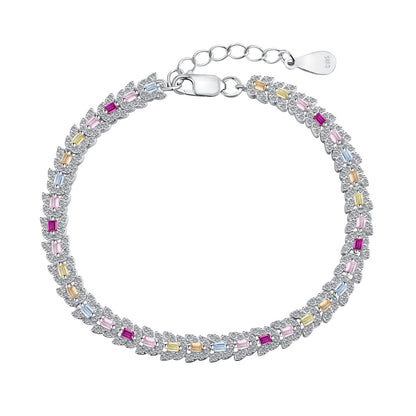 [Elite]Delicate Colorful Multi Cut Daily Bracelet
