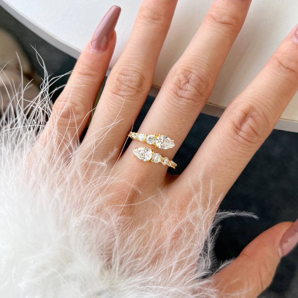 [Elite]Delicate Lively Snake Shape Daily Ring