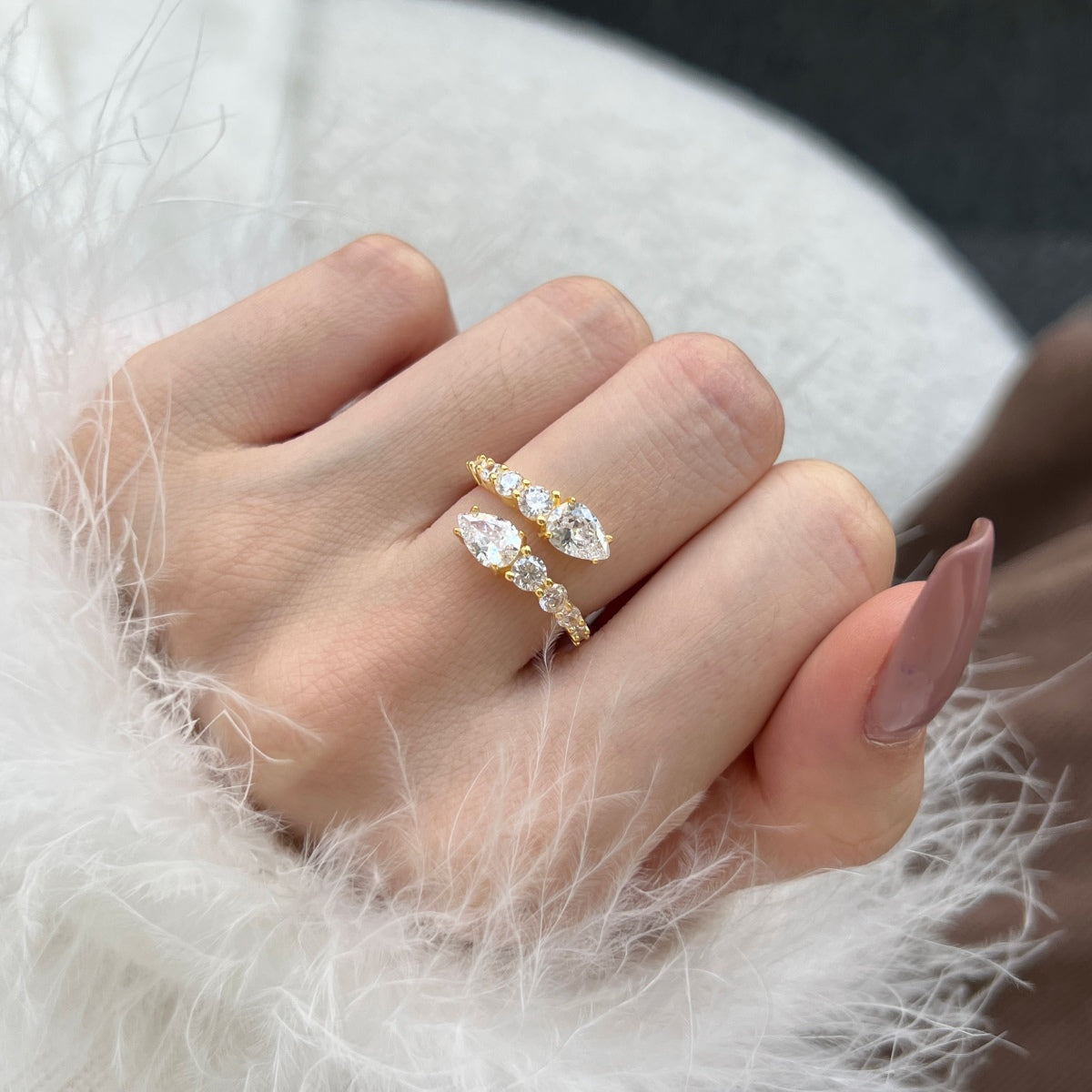 [Elite]Delicate Lively Snake Shape Daily Ring