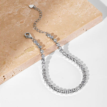 [Elite]Dazzling Sparkling Round Cut Daily Bracelet