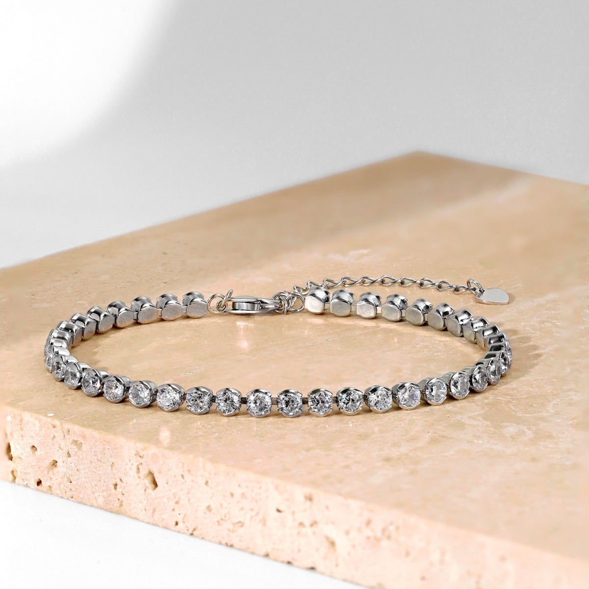 [Elite]Dazzling Sparkling Round Cut Daily Bracelet