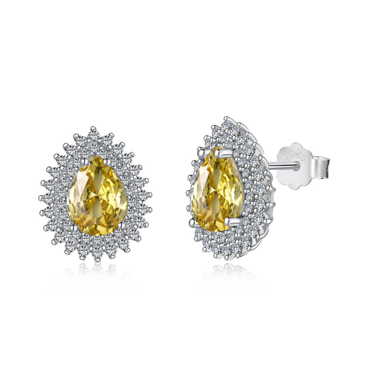 [Elite]Delicate Gorgeous Pear Cut Daily Earrings