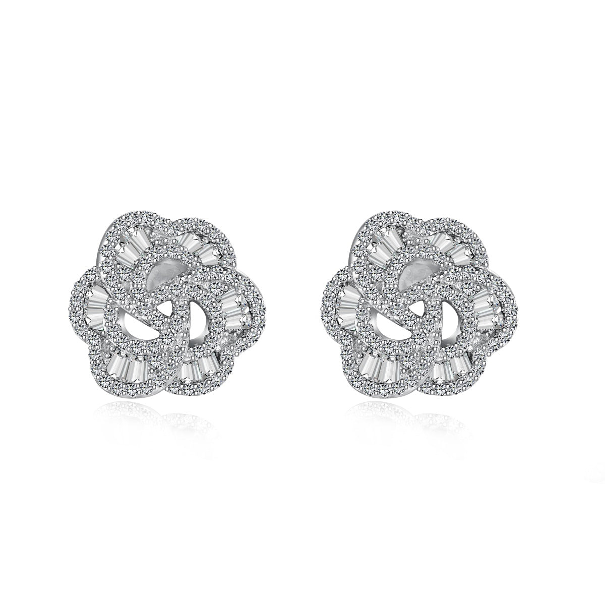 [Elite]Exquisite Flower Shape Daily Earrings