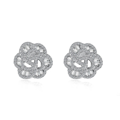[Elite]Exquisite Flower Shape Daily Earrings