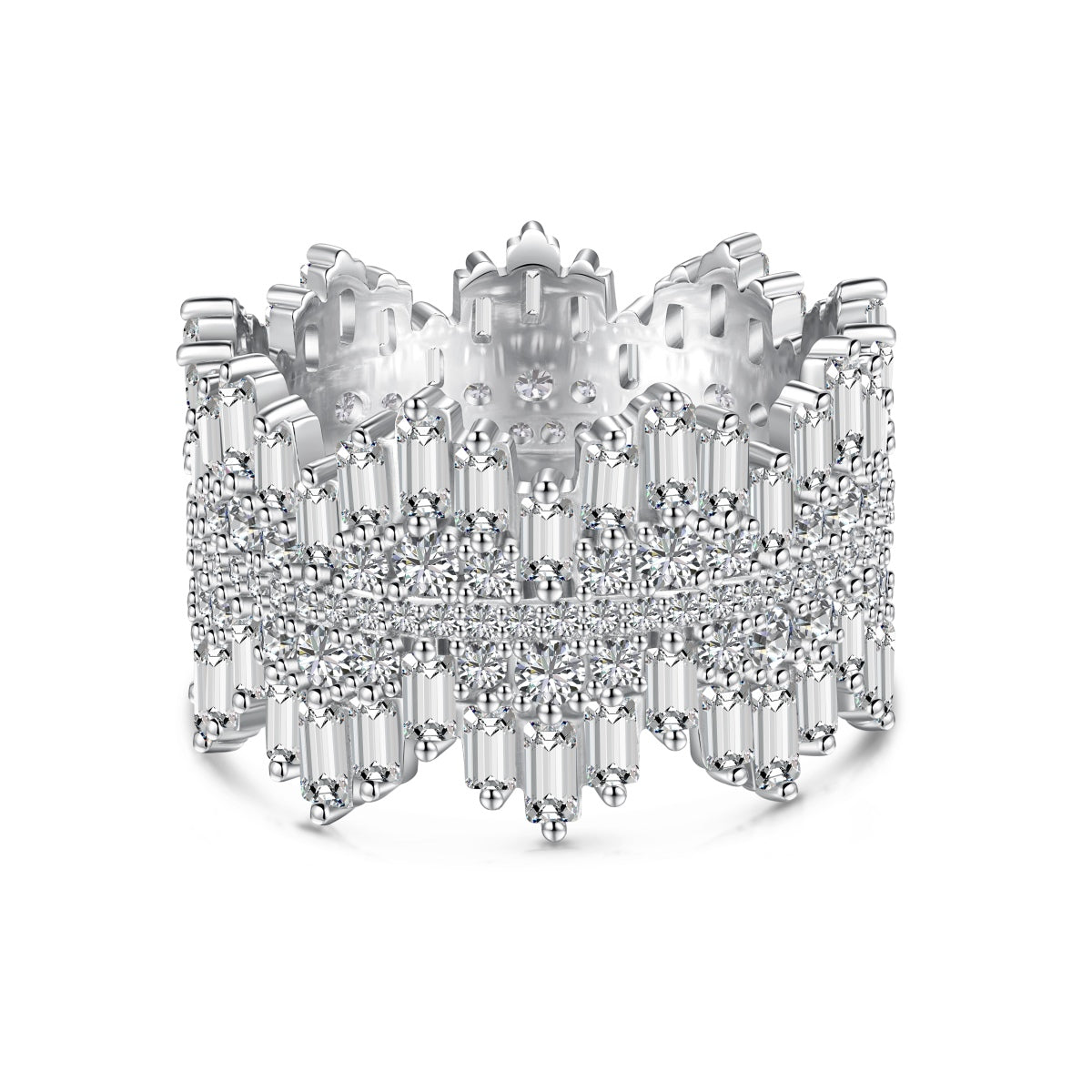 [Elite]Luxurious Colorful Radiant Cut Daily Ring