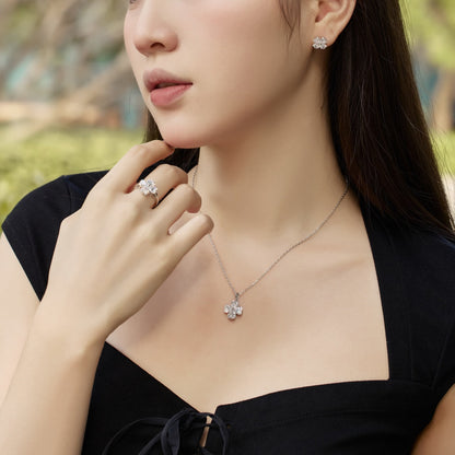 [Elite]Four-Leaf Clover Ball Earrings