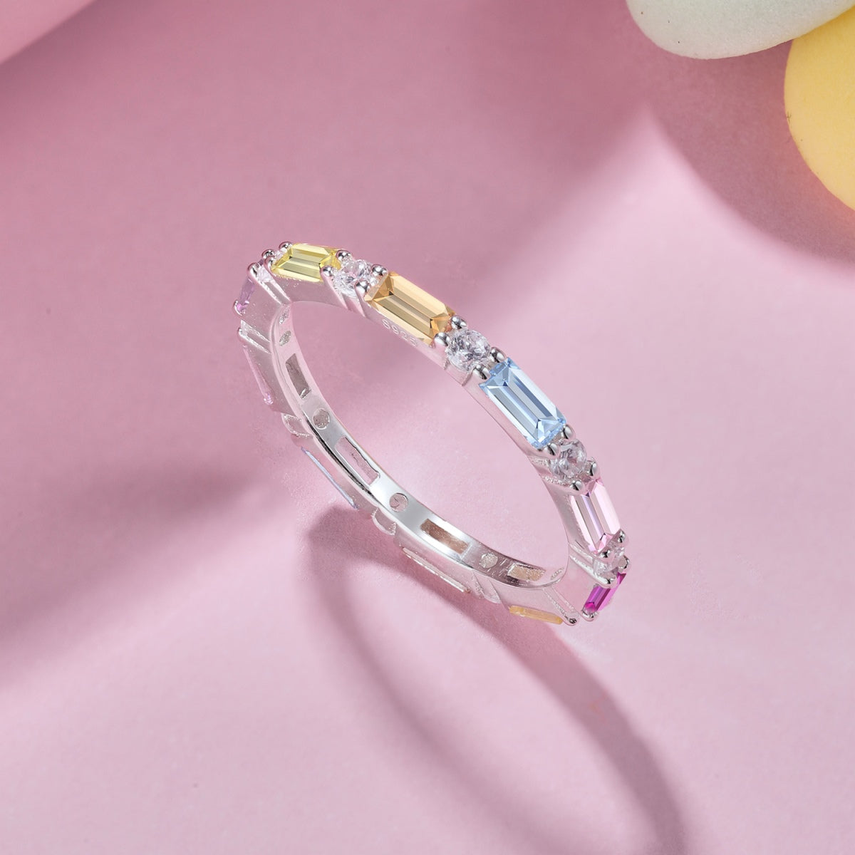 [Elite]Lively In Shades Elegant Radiant Cut Daily Ring