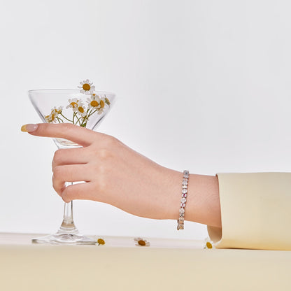 [Elite]Dazzling Radiant Multi Cut Daily Bracelet