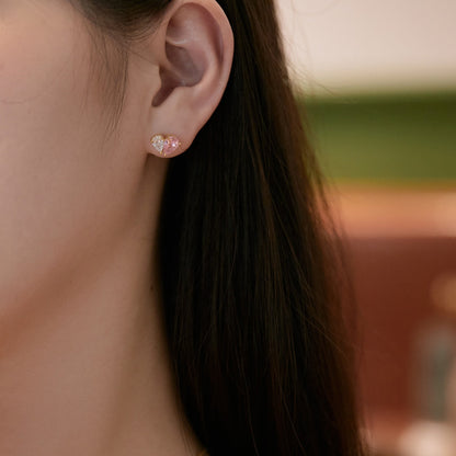 [Elite]Dazzling Elegant Heart Cut Lover Earrings