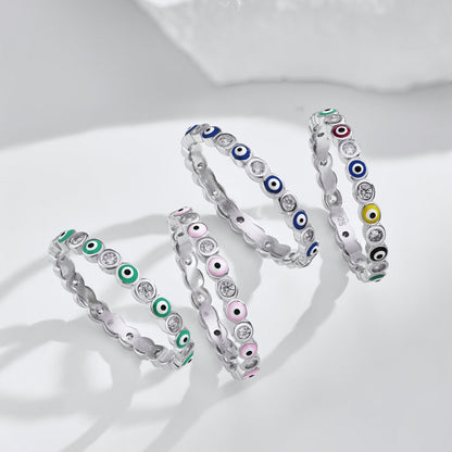 [Elite]Sparkling Vibrant Round Shape Daily Ring