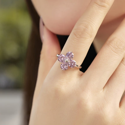 [Elite]Four-Leaf Clover Eight-Pointed Star Ring